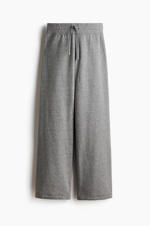 H&M Flared Sweatpants in Gray Melange at Nordstrom, Size Xx-Large