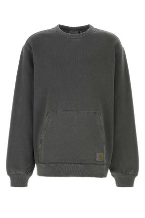 Carhartt Work in Progress Carhartt Wip Dark Grey Cotton Torion Sweat