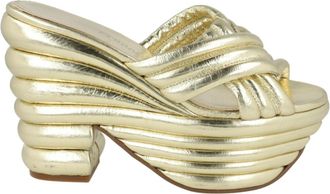 Ferragamo Rey Platform Sandals - Narrow Width
