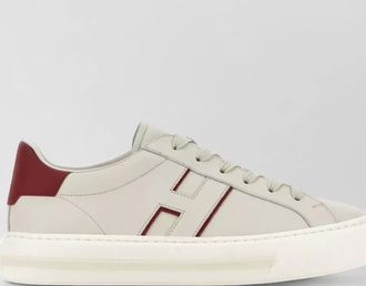 Hogan silk and nylon low-top sneakers