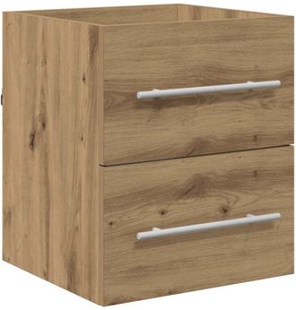 vidaXL Mueble De Lavabo Con Caj&oacute;n Roble Artesanal 38,5 X 41 X 48 Cm Vidaxl