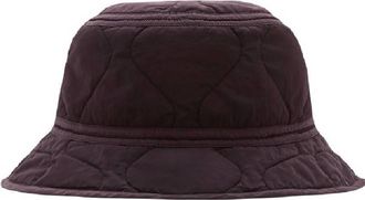 Burberry Quilted Nylon Bucket Hat, Size Medium