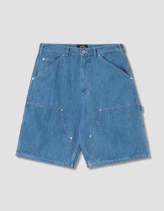 Stan Ray Womens Double Knee Short - Blue - Size: 10