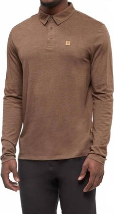 tentree Astir Longsleeve Tee In Clove Heather