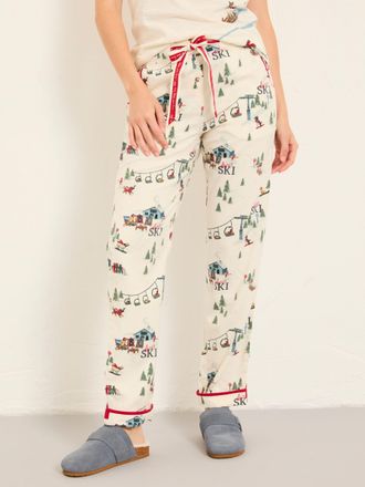 Fat Face FatFace Eva Ivory Apres Ski Pyjama Bottoms