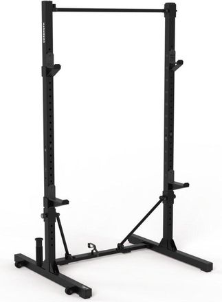Decathlon Fold-Down/Retracting Compact Weight Training Rack For Squats And Pull-Ups