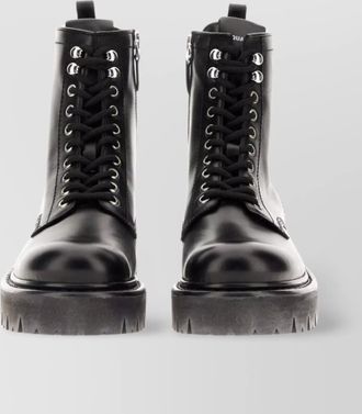 Dsquared2 leather ankle boots