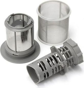 OEM Repuestos Para Lavavajillas - Filtro Para Lavavajillas Compatible Con Lavavajillas Neff, Color Gris (3 Piezas)