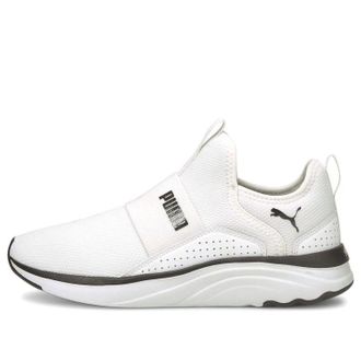 Puma (WMNS) PUMA Softride Sophia Slip-On White Black 195161-04