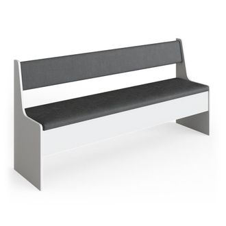Vicco Banco De Comedor Roman, Blanco, 166.6 X 41.5 Cm
