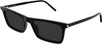 Saint Laurent Betty Thin Zonnebrillen - unisex - Zonnebrillen - Zwart - 54 MM - Nylon - Accessoires