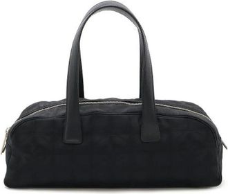 Chanel Pre-owned Handbags, female, Black, Size: ONE SIZE Pre-owned Nylon chanel-bags