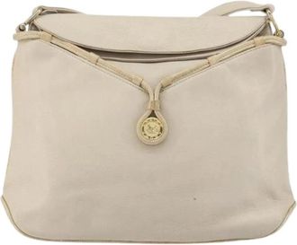 Celine Pre-owned Vintage Schoudertas - Dames - Vintage Schoudertas - Beige - ONE Size - Leer - Vintage