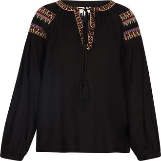 Usha Blouse Dames zwart