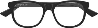 Alexander McQueen Am 0568O Cat eye Frame - Dames - Brillen - Zwart - 53 MM - Accessoires