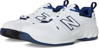 New Balance Fresh Foam X 1007 Tennis Shoes Mens Shoes White/Navy : 10.5 4E - Extra Wide, Textile