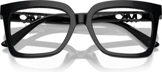 Michael Kors 0mk4119u Oversized Square Frame Sunglasses with Cut-Out Logo Detail