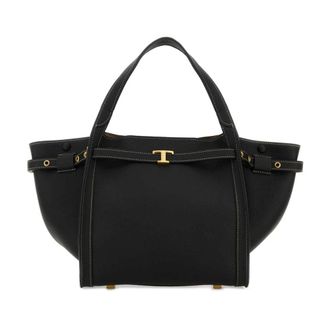 Tod's Dames, Tassen, Zwart, Maat: ONE Size Leer