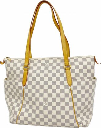 Louis Vuitton White Tote Bag (Pre-Owned)