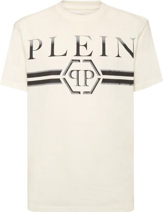 Philipp Plein Round Neck T-Shirt Stripes