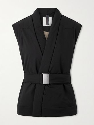 We Norwegians Gilet Da Sci Con Frange E Cintura Western - Nero