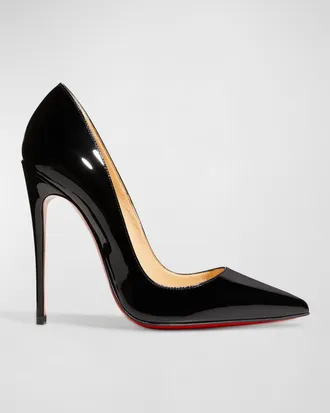 Christian Louboutin 120mm So Kate Patent Pointed-Toe Pumps