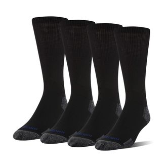 thumbnail image 2 of Adidas Cushioned Socks MediPeds Men's NanoGLIDE® Quarter Cushion Socks 4 Pairs 1161323 2 of 10