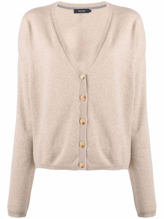 Lisa Yang button-up cashmere cardigan - Neutrals