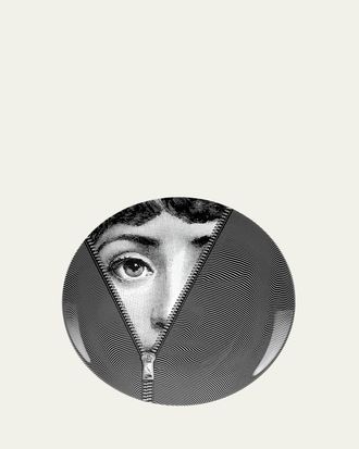 Fornasetti Tema E Variazioni n. 401 Zipper Wall Plate