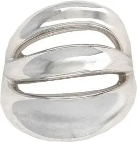 Panconesi Panconesi Architectural Openwork Brass Ring