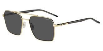 HUGO BOSS HG 1348/S J5G/IR Mens Sunglasses Gold Size 57