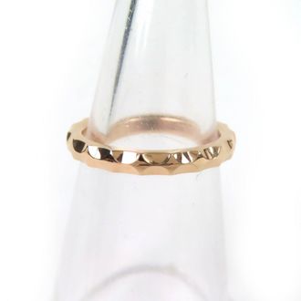 Louis Vuitton Pink Gold Pink Gold (18K) Band Ring (Pre-Owned)