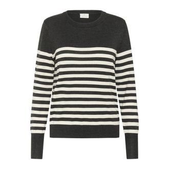 Kaffe KAlizza Striped Knit Pullover - - Knitwear - Donna - Multicolore - M