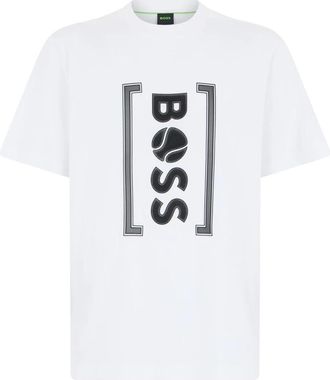 HUGO BOSS Tee Iconic TL - Heren - T-shirts - Wit - XS - Katoen - Tops