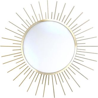 Lumicom Lumicom - icaro Plafoniera, led integrato, 18W, 4000K, metallo/vetro, anodic gold, D.60cm