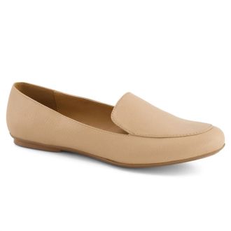 Andrea Womens Classic Flats In Beige