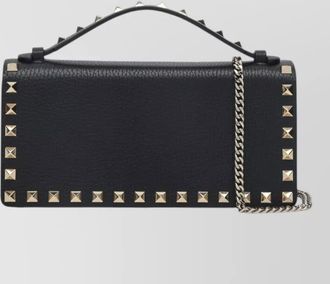 Valentino Garavani rockstud chain wallet top handle bag