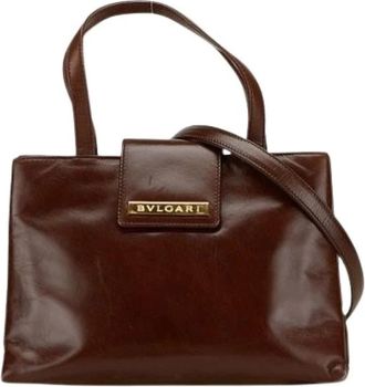 Bulgari Pre-owned Handbags, female, Red, Size: ONE SIZE Pre-owned Vintage Handbag