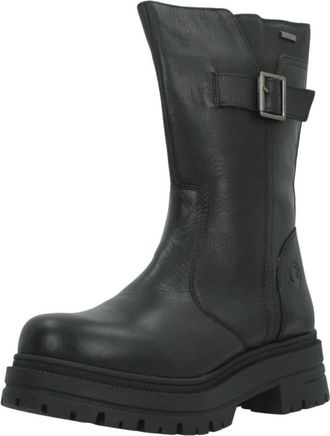 Coronel Tapiocca Bota Senora - Dames - Hoge Laarzen - Zwart - 39 EU - Leer - Schoenen