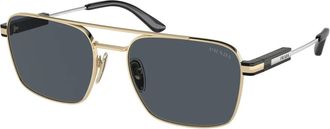 Prada Zonnebril - unisex - Zonnebrillen - Geel - 56 MM - Accessoires