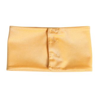 Dolce & Gabbana Nylon Stretch Neck Warmer Scarf - Yellow