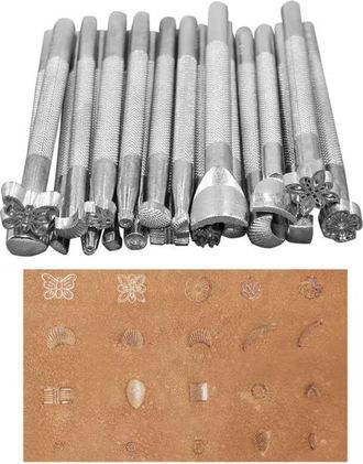 OEM Juego De Herramientas De 59 Piezas Para Manualidades Con Cuero, Kit De Bricolaje Para Coser, Bordar Y Confeccionar Accesorios Profesionales De Cuero C