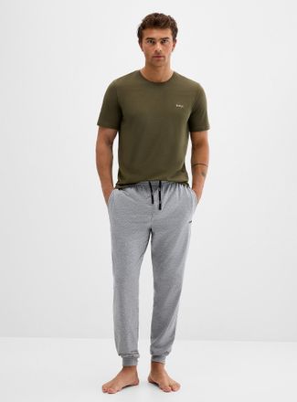 BOSS Mens Two-tone lounge joggers