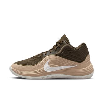 Nike Mens Precision MID Basketball Shoes in Brown | IH1105-200