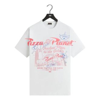 Kith x Disney Pixar Pizza Planet T-Shirt White KHM034361-101