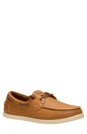 Hey Dude Harbor Lo Boat Shoe in Cashew/Robe Brown at Nordstrom, Size 12