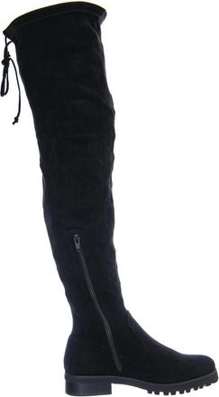 Buffalo Over-knee Laarzen - Dames - Over de knie laarzen - Zwart - 42 EU - Schoenen
