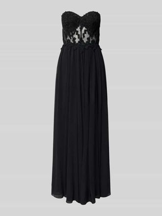 Mascara Abendkleid mit Herz-Ausschnitt in Black, Gr&ouml;&szlig;e 44