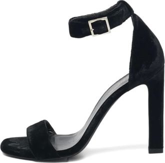 Saint Laurent Sandali Grace con tacco 110mm - Nero
