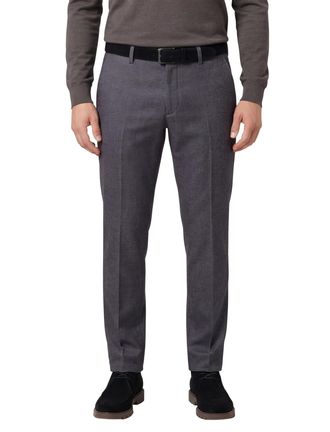 Gardeur katoenen broek Gardeur grijs effen normale fit
